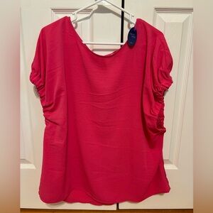 BRAND NEW WITH TAGS—pink blouse